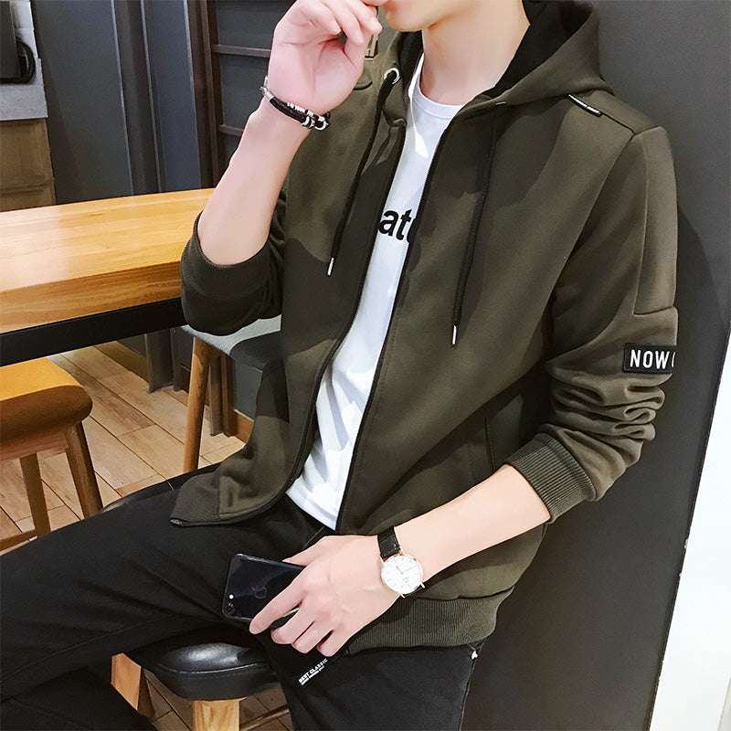 MANTLCONX Men's Zip Hoodie - Spring Streetwear