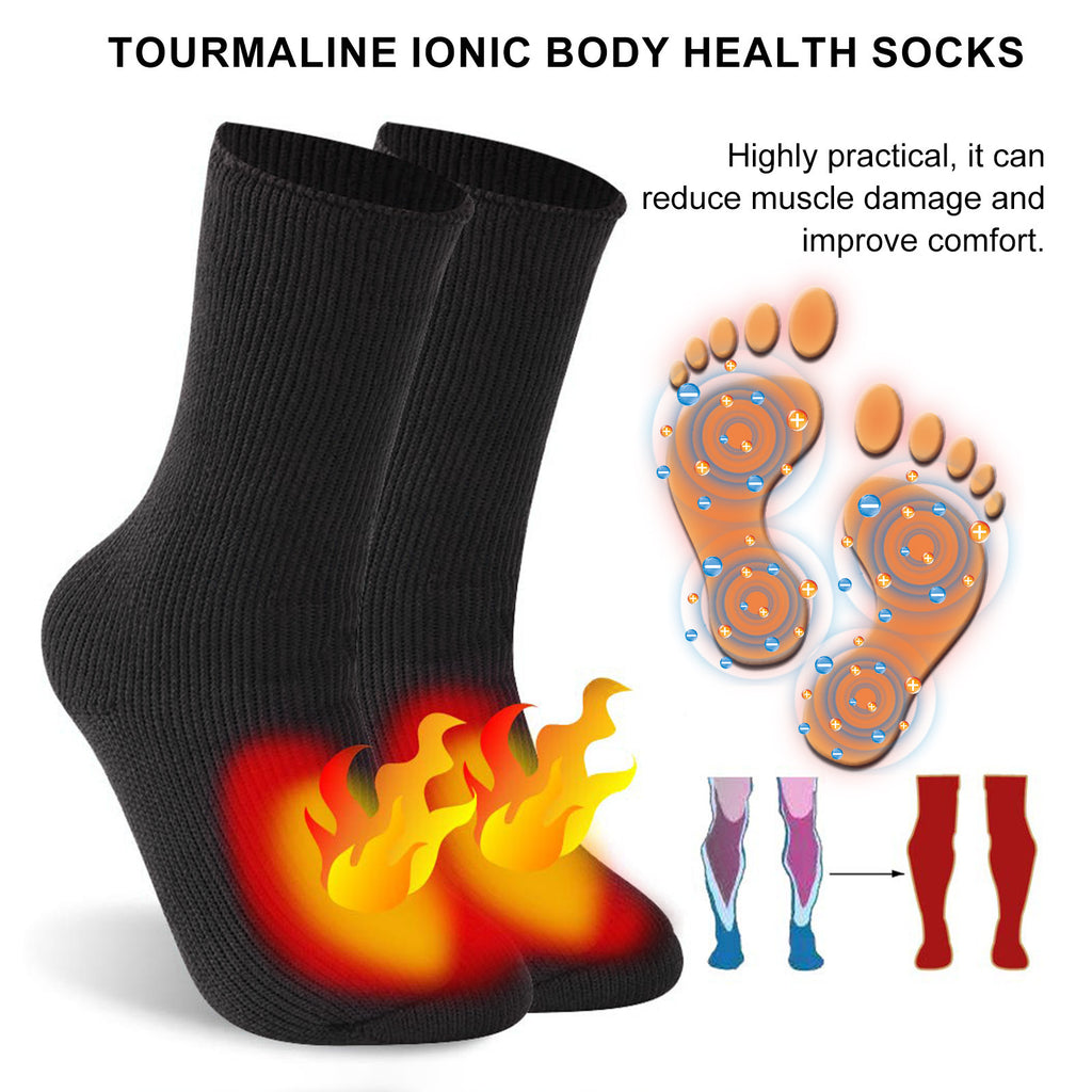 HOUKEA Ion Massage Socks for Winter Outdoor Activities