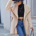 Irregular Mid-length Double-sided Loose Casual Coat