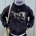 Y2K Grunge Hoodie Unisex Sweatshirt (One Piece)