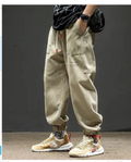 Casual Streetwear Men's Cargo Pants (One Piece)