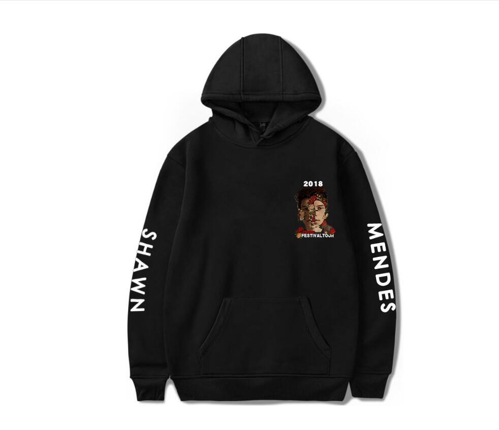 Printed Hooded Sweatshirt and Crewneck Sweatshirt