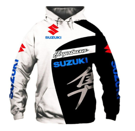 Men's Hooded Sweatshirt - Casual Loose Fit Jacket