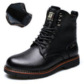 Men's Casual Martin Boots with Plus Cashmere