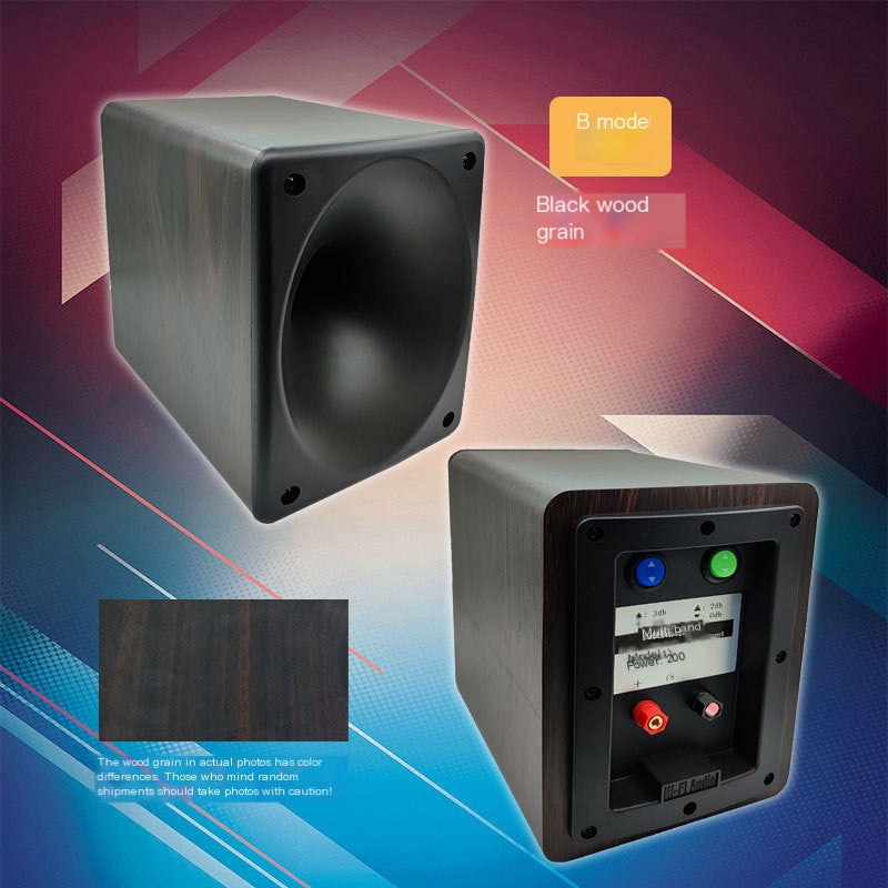 Adjustable High-Frequency Wooden Speaker System