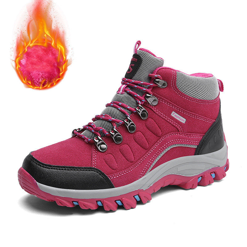Large Outdoor Hiking Shoes for Comfort and Warmth