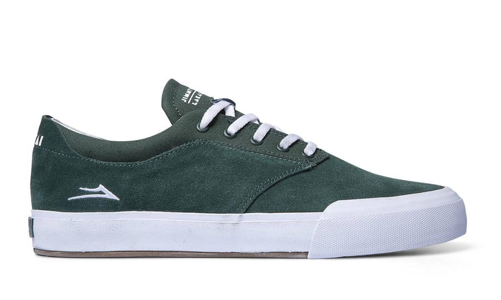 Lakai Wilkins Mens Skate Shoes Green Suede 10.5