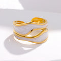 High-End Titanium Steel Ring for Women - Cool Style