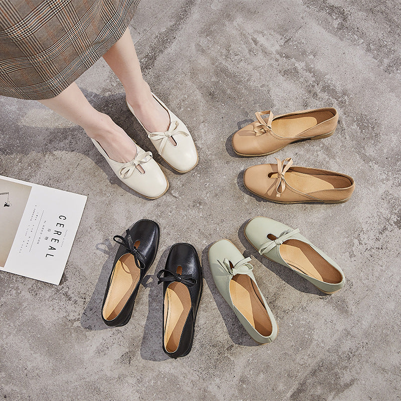 Mary Jane Slip-On Shoes for Women - Summer New Style
