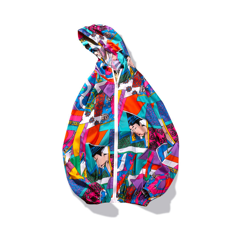 Ukiyoe Inspired Streetwear Jacket