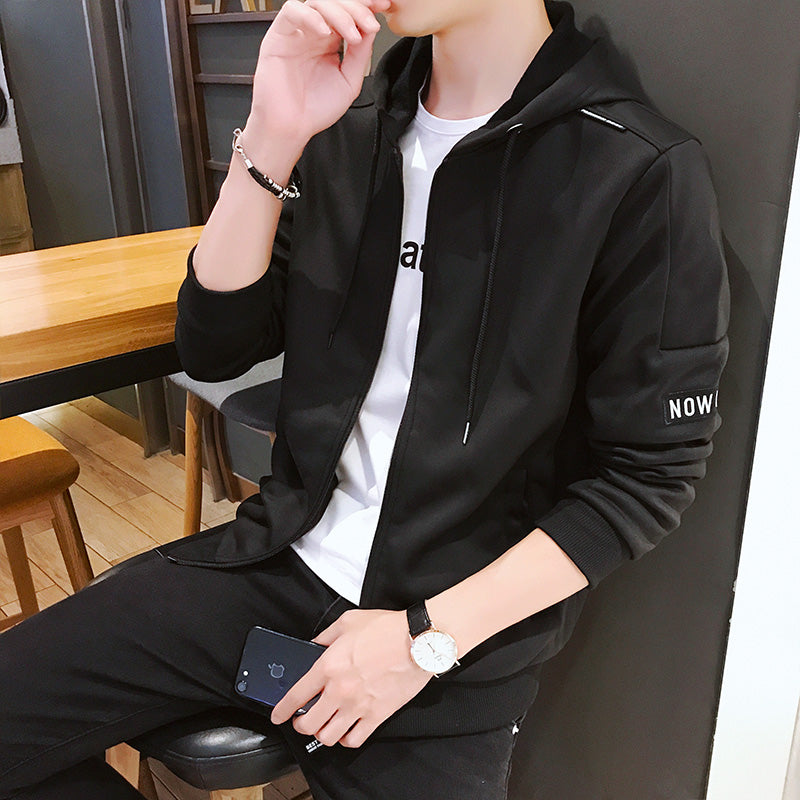 MANTLCONX Men's Zip Hoodie - Spring Streetwear