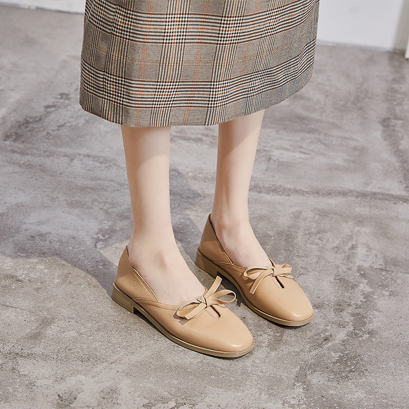 Mary Jane Slip-On Shoes for Women - Summer New Style