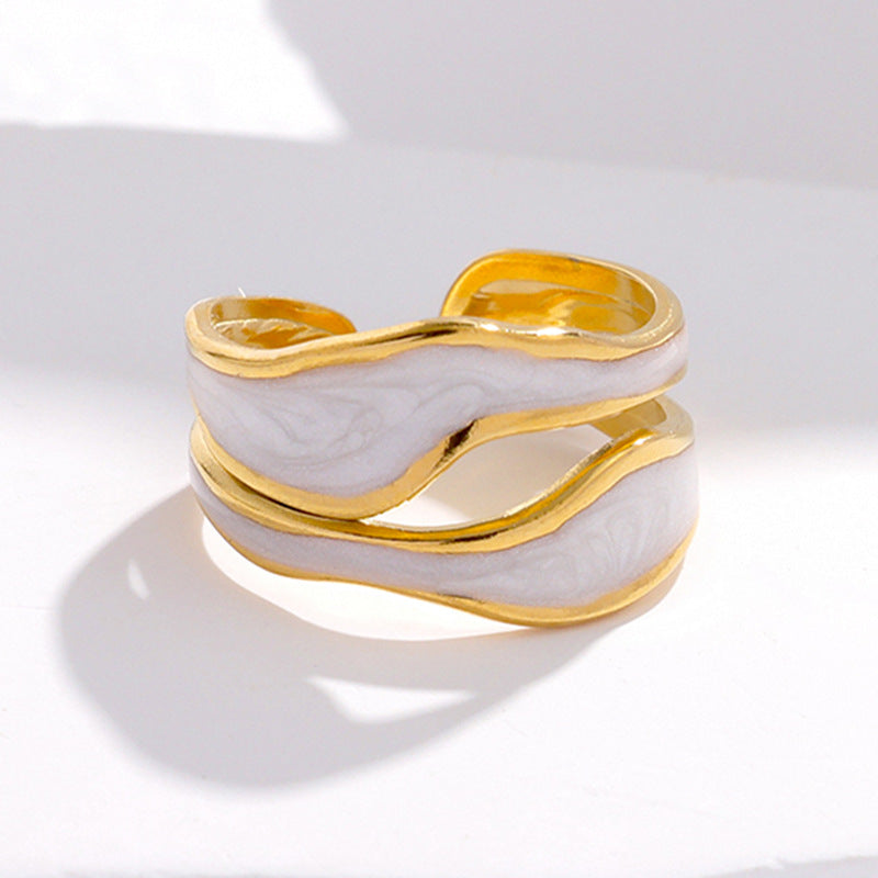 High-End Titanium Steel Ring for Women - Cool Style