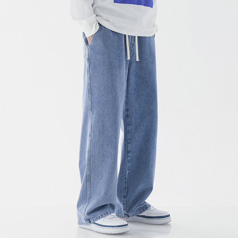 Casual Loose Straight Jeans for Men
